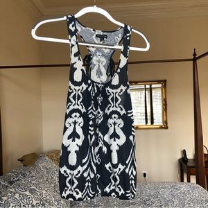 American eagle tank top - Size Medium - blue/navy and white pattern